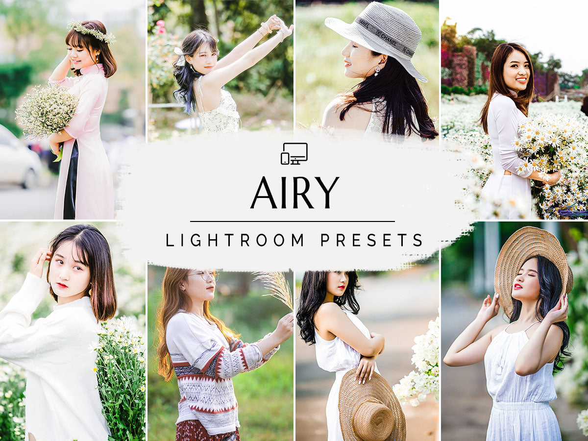 light and airy mobile presets Pixmellow