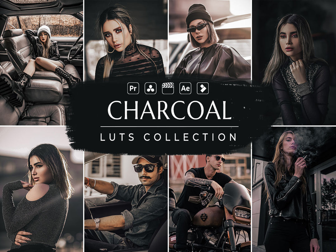 Charcoal Video LUTs