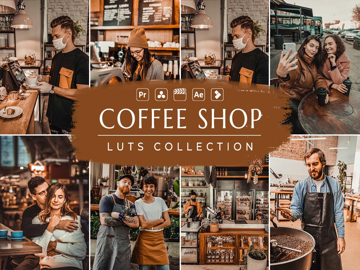 Coffee Shop Video LUTs | Coffee LUTs | Instagram Video LUTs | Bar LUTs ...