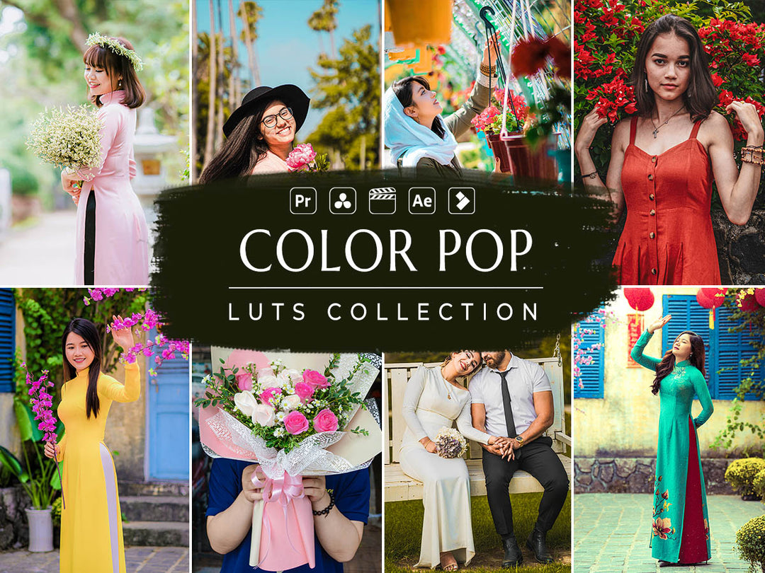 Color Pop Video LUTs