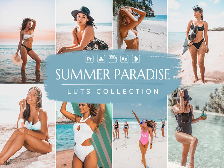 Summer Paradise Video LUTs| Pixmellow