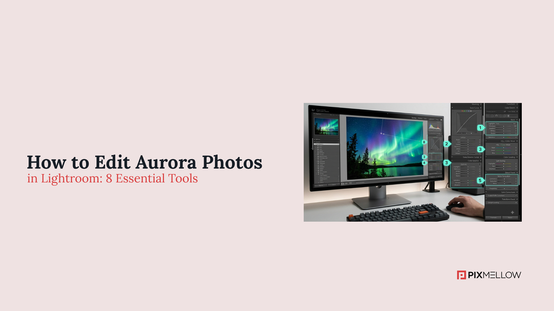 How to Edit Aurora Photos in Lightroom: 8 Essential Tools