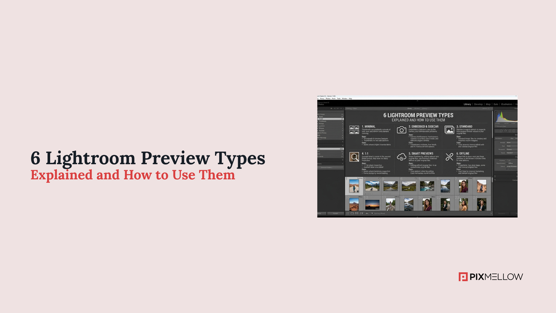 6 Lightroom Preview Types Explained and How to Use Them
