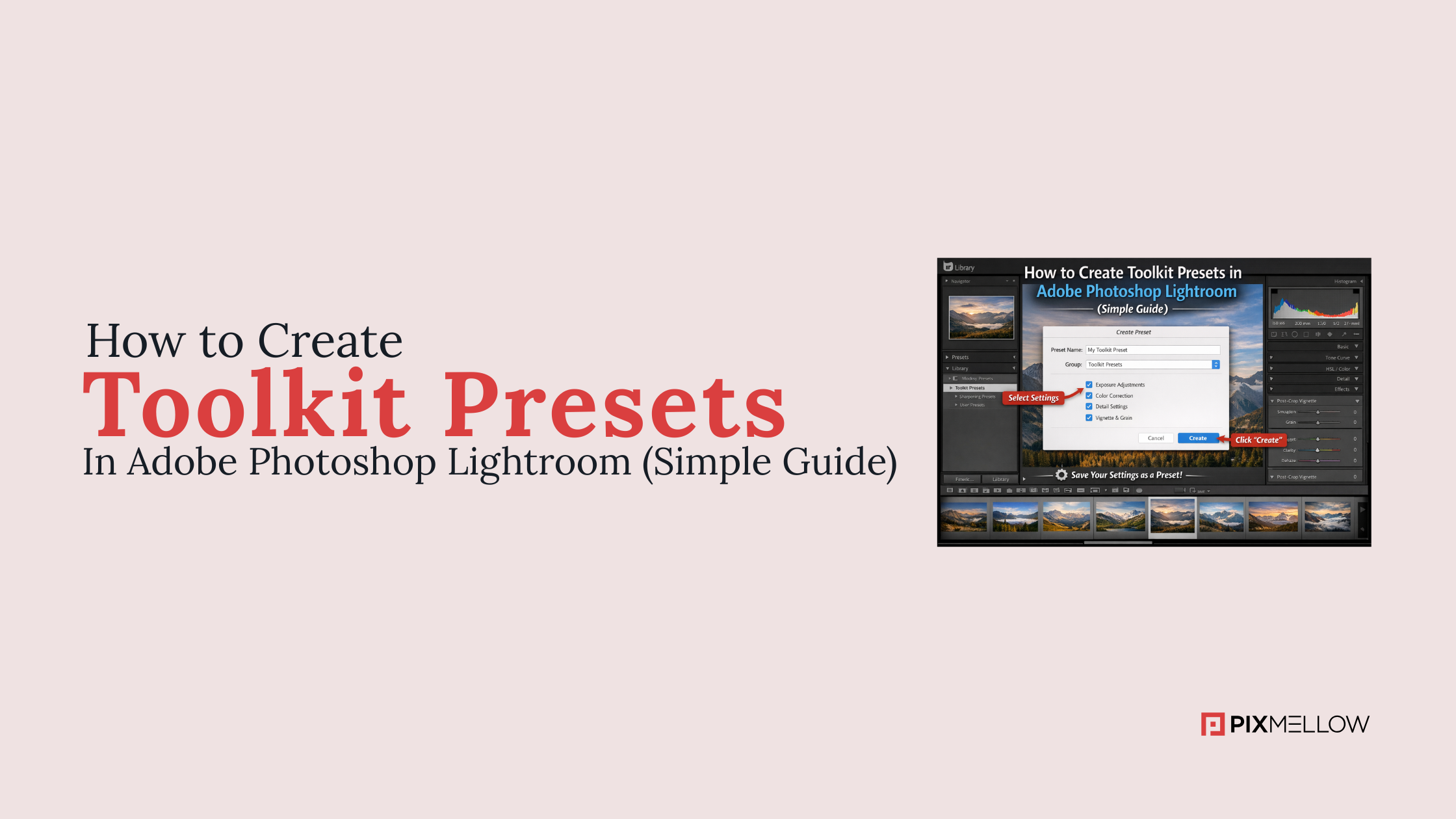 How to Create Toolkit Presets in Lightroom (Simple Step-by-Step Guide ...
