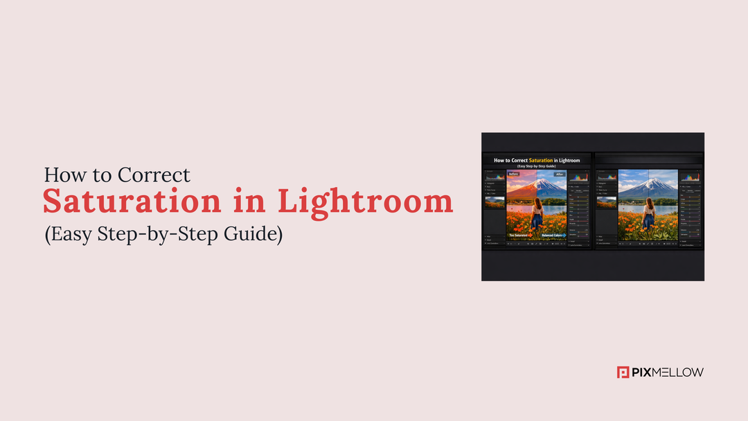 How to Correct Saturation in Lightroom (Easy Step-by-Step Guide)