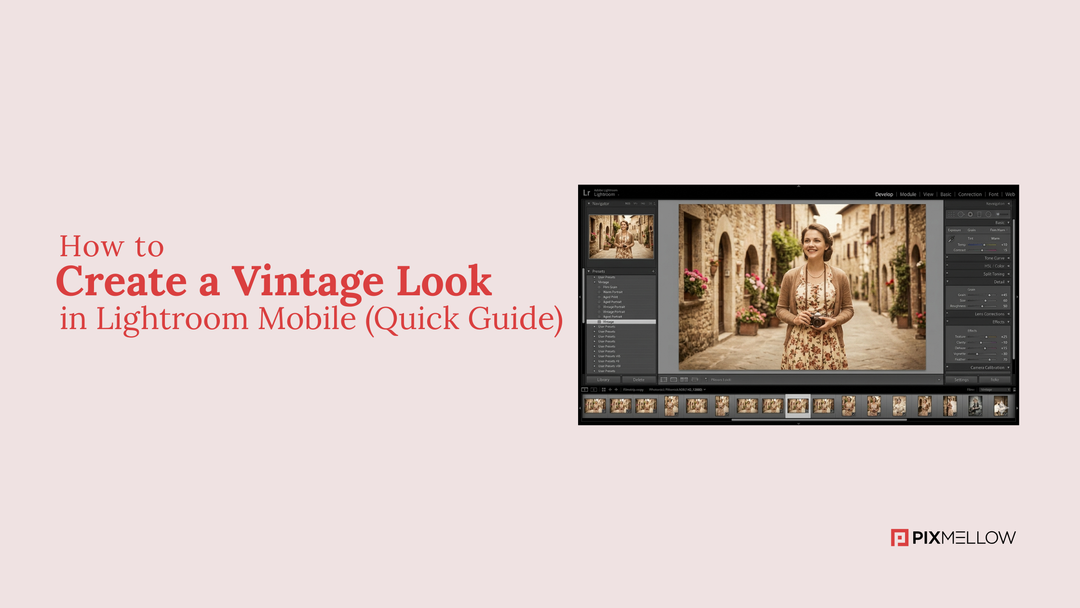 How to Create a Vintage Look in Lightroom Mobile (Quick Guide)