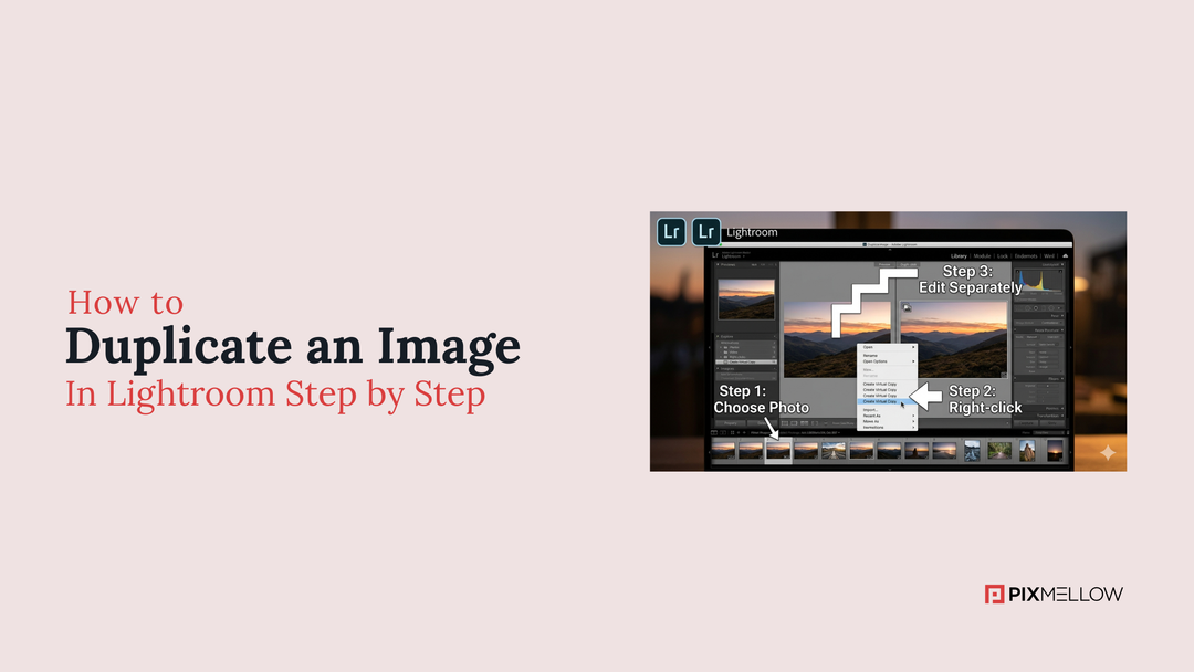 How to Duplicate an Image in Lightroom Step by Step