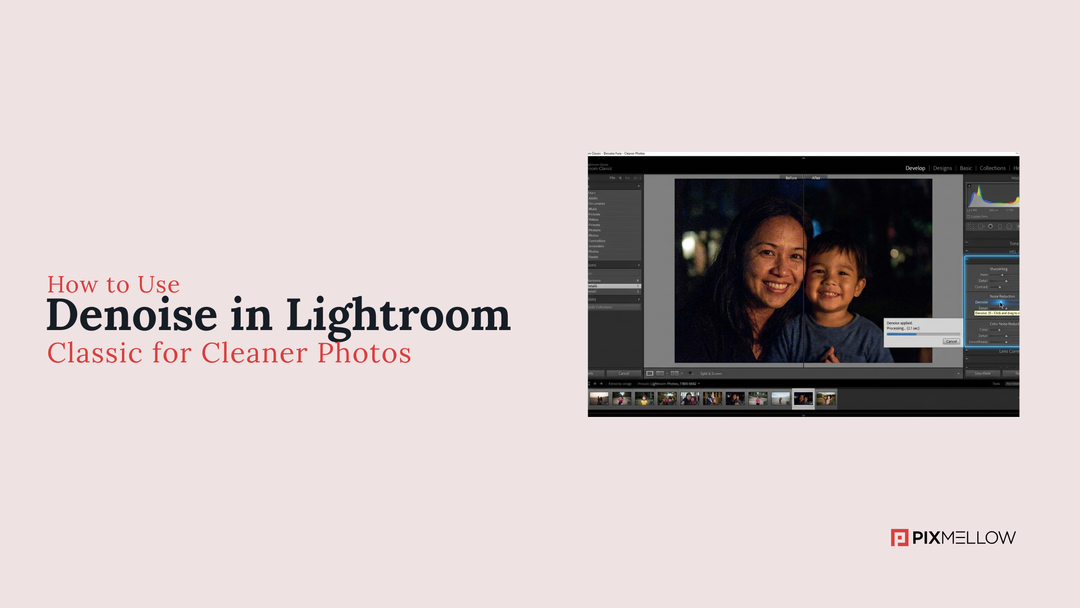 How to Use Denoise in Lightroom Classic for Cleaner Photos