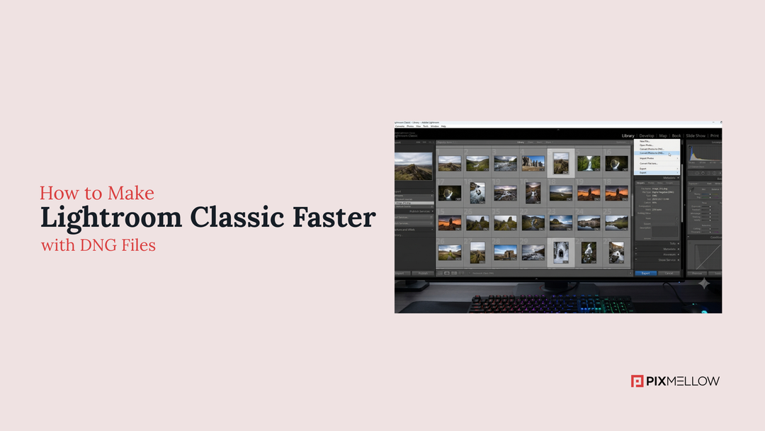 How to Make Lightroom Classic Faster with DNG Files