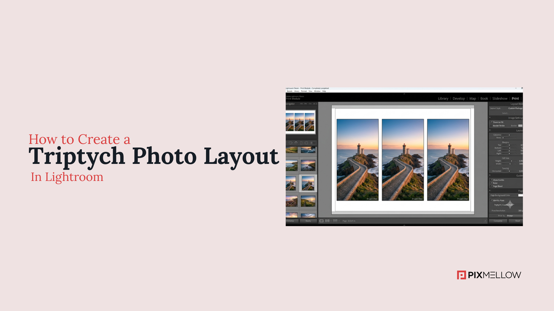 How to Create a Triptych Photo Layout in Lightroom
