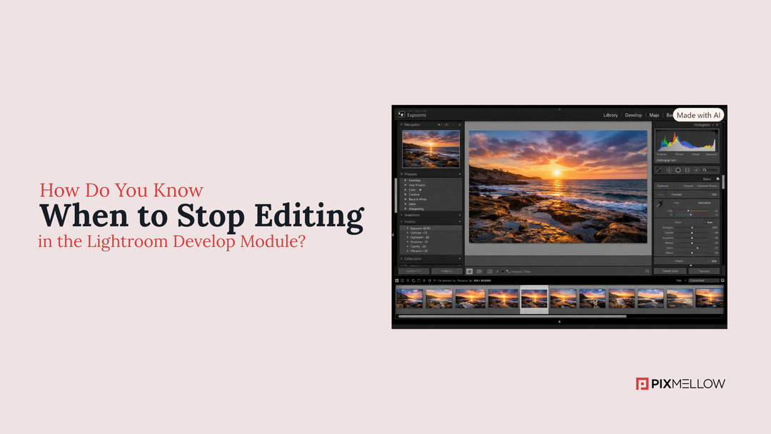 How Do You Know When to Stop Editing in the Lightroom Develop Module?