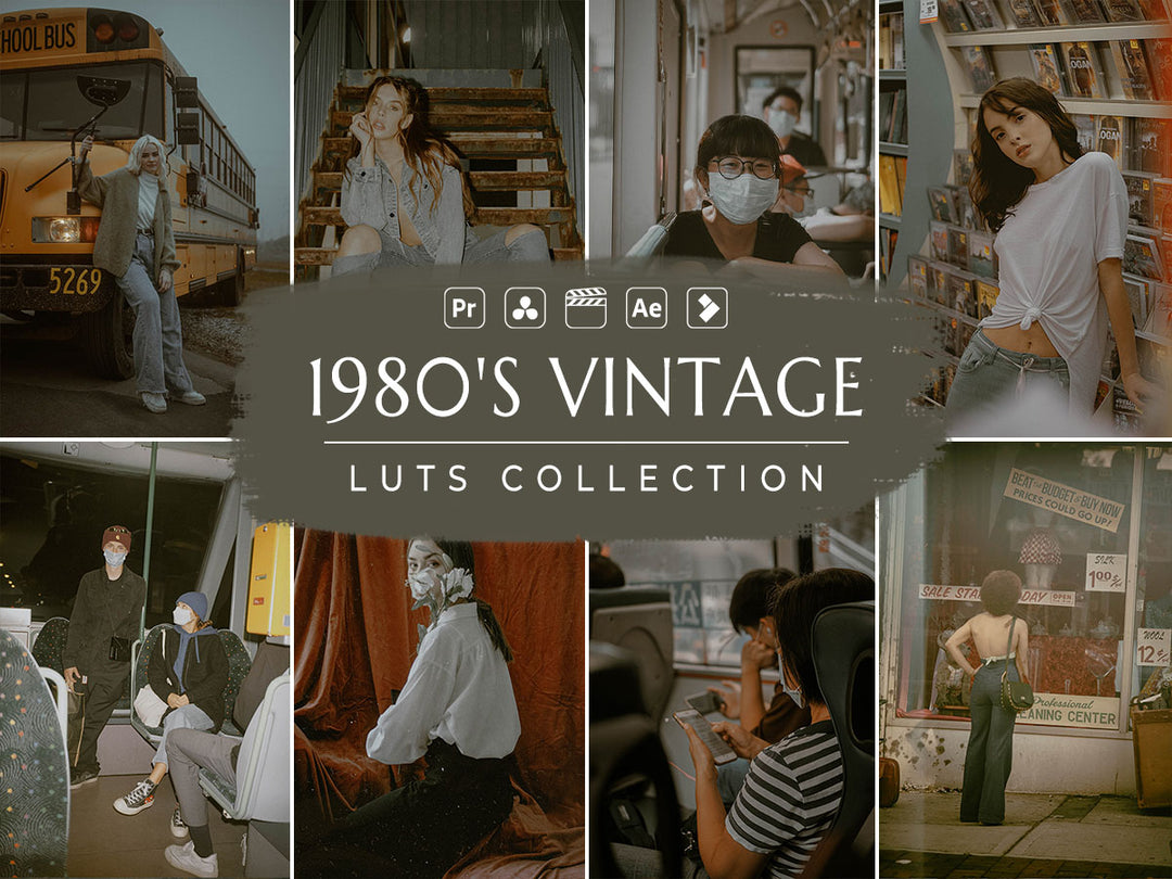 1980's Vintage Video LUTs | Pixmellow