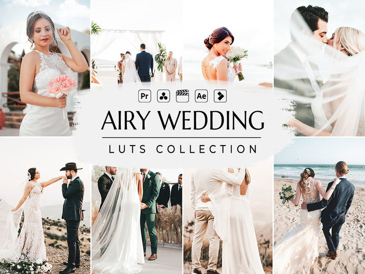 AIRY WEDDING Video LUTs