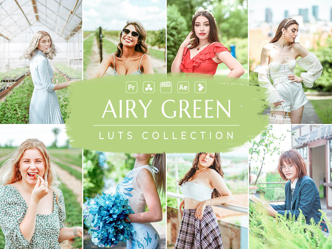 Airy Green Video LUTs | Pixmellow