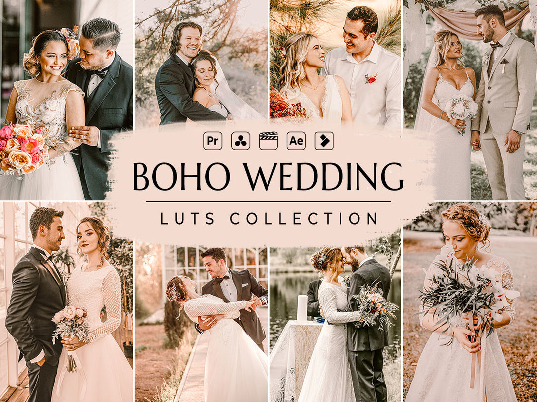 Boho Wedding Video LUTs