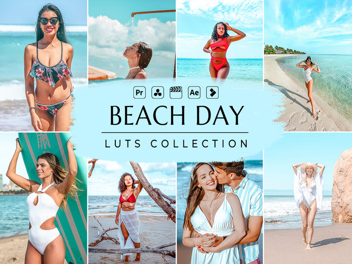 Beach Day Video LUTs | Pixmellow