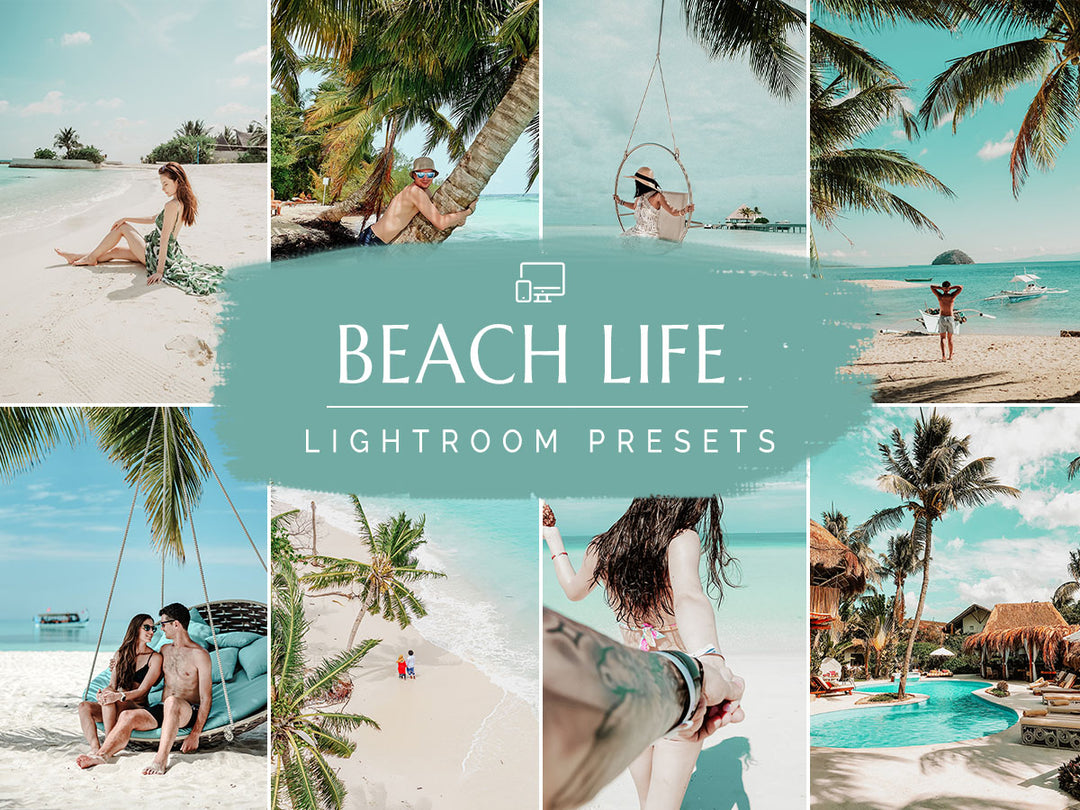Beach Life Lightroom Mobile and Desktop Presets