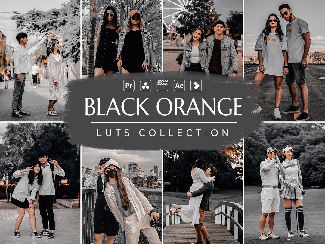 Black Orange Video LUTs | Pixmellow
