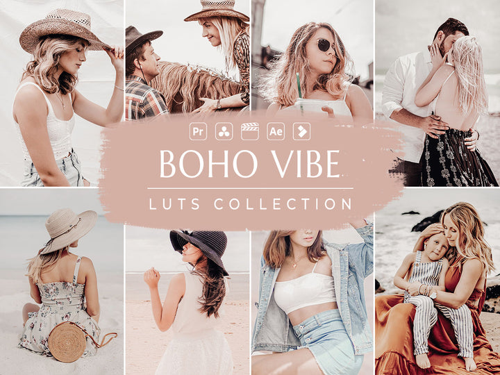 Boho Vibe Vol. 2 Video LUTs | Pixmellow