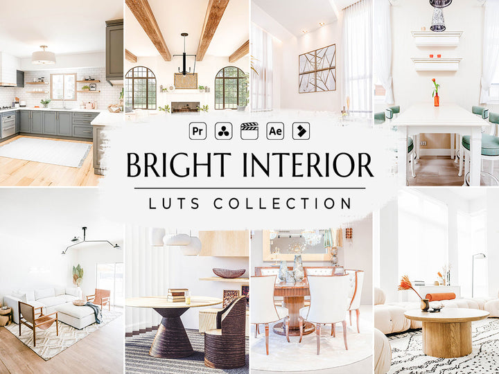 Bright Interior Video LUTs | Pixmellow