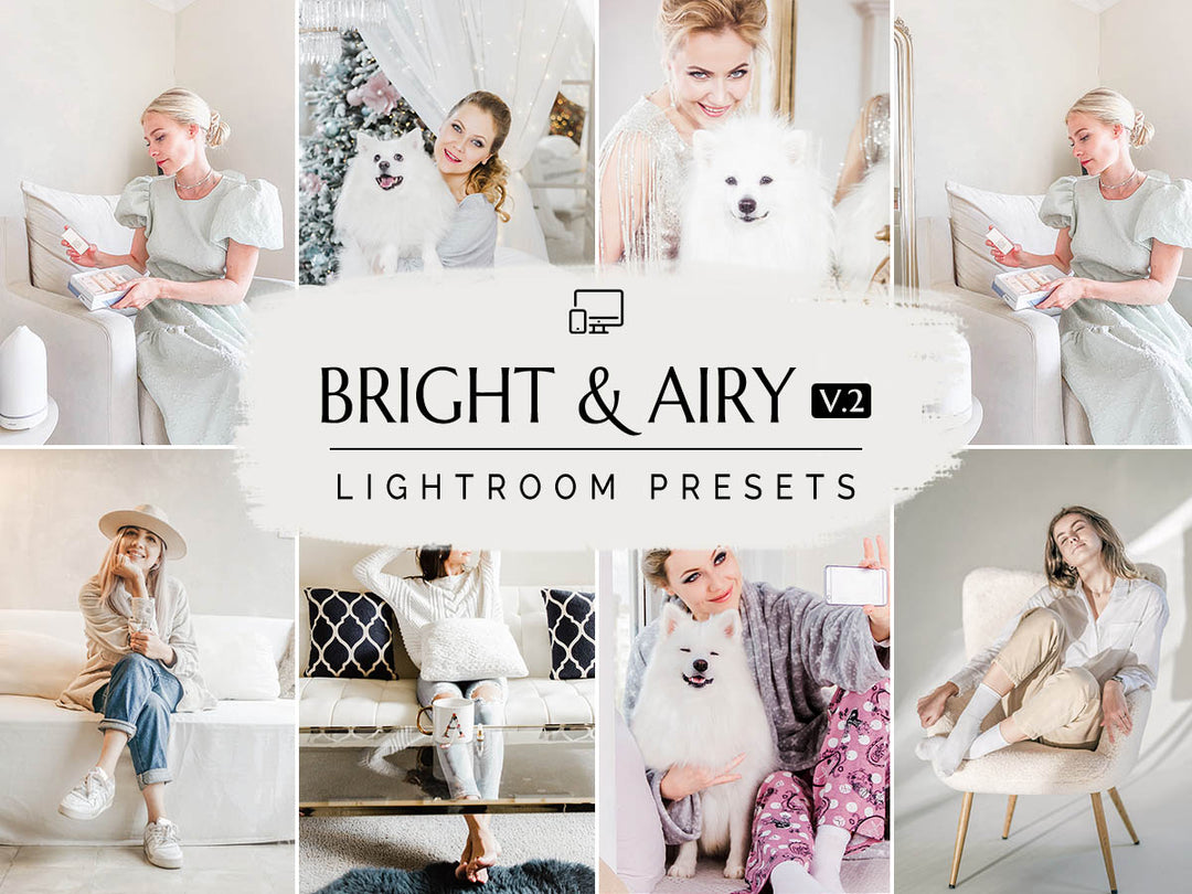 Bright & Airy Vol. 2 Lightroom Presets For Mobile and Desktop