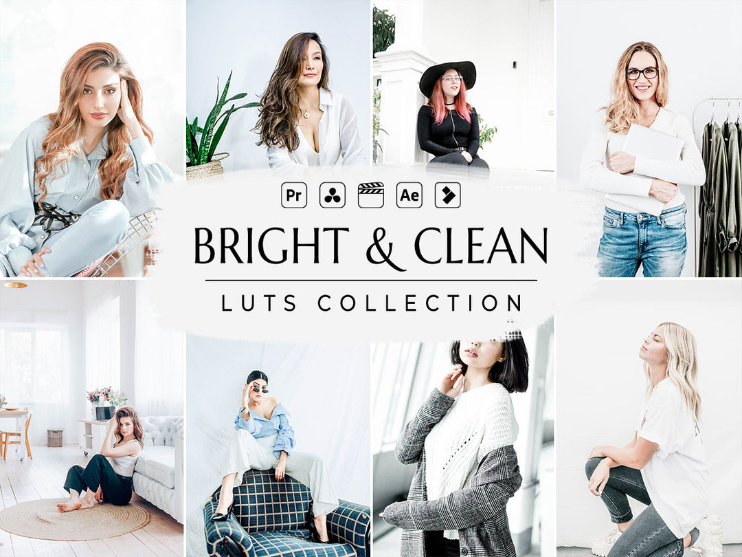 Bright & Clean Video LUTs | Pixmellow