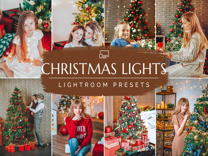 Christmas Lights Lightroom Mobile and Desktop Presets