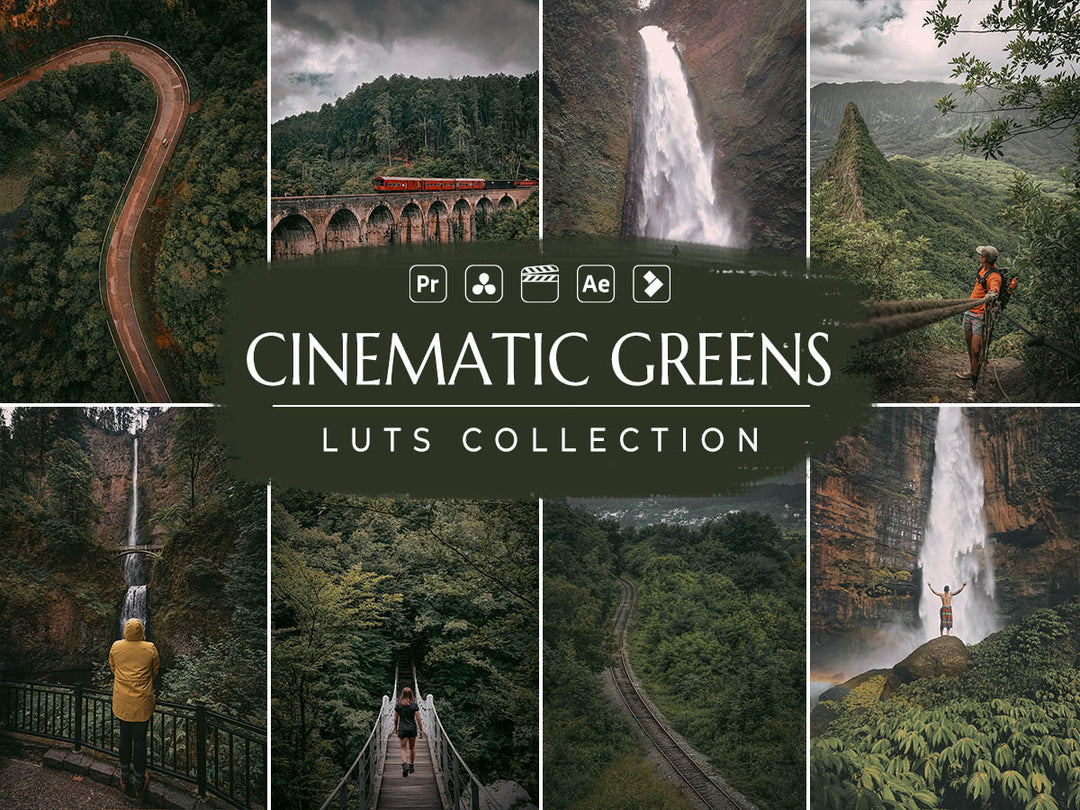 Cinematic Greens Video LUTs