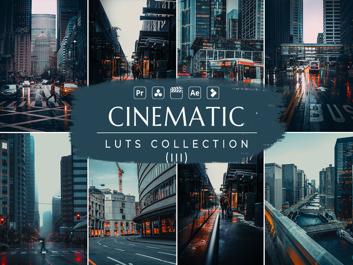 Cinematic Video LUTs Vol. 03 | Pixmellow