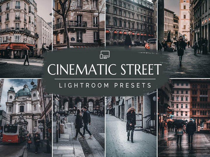 Cinematic Street Lightroom Presets for Mobile and Desktop