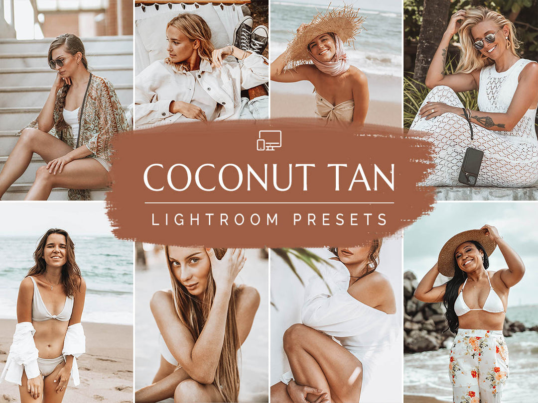 Coconut Tan Lightroom Presets For Mobile and Desktop