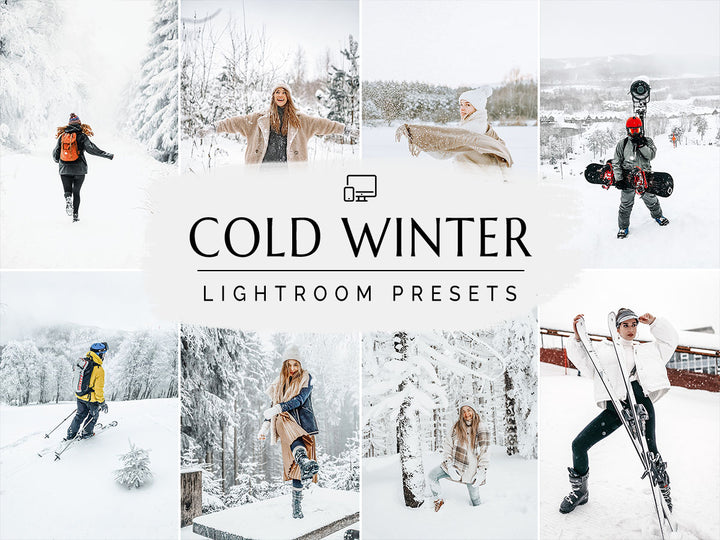 Cold Winter Lightroom Presets For Mobile and Desktop