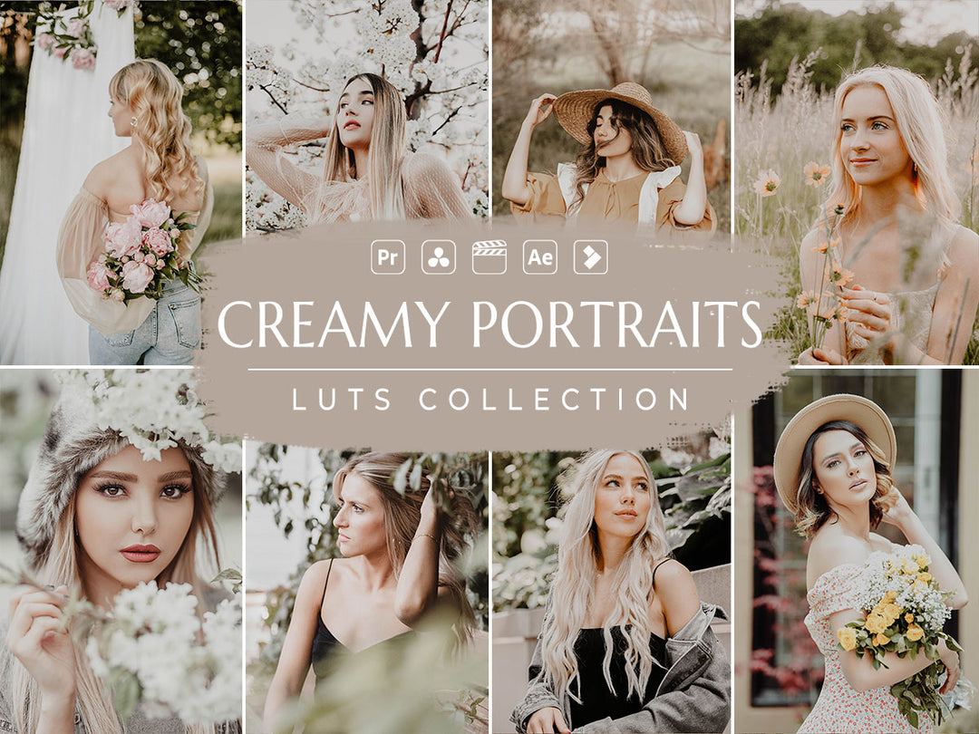 Creamy Portraits Video LUTs | Pixmellow