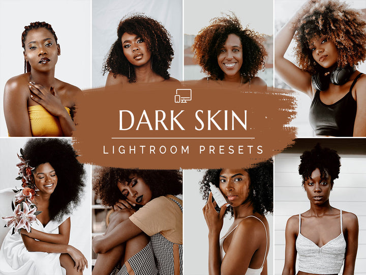 Dark Skin Lightroom Presets for Mobile & Desktop