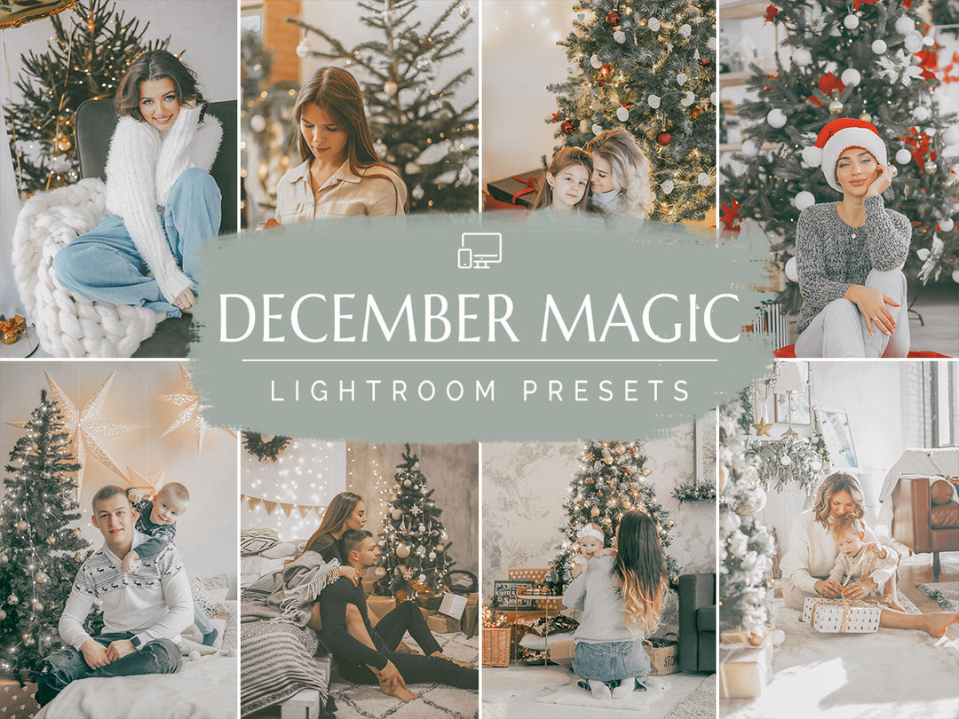 December Magic Lightroom Mobile and Desktop Presets