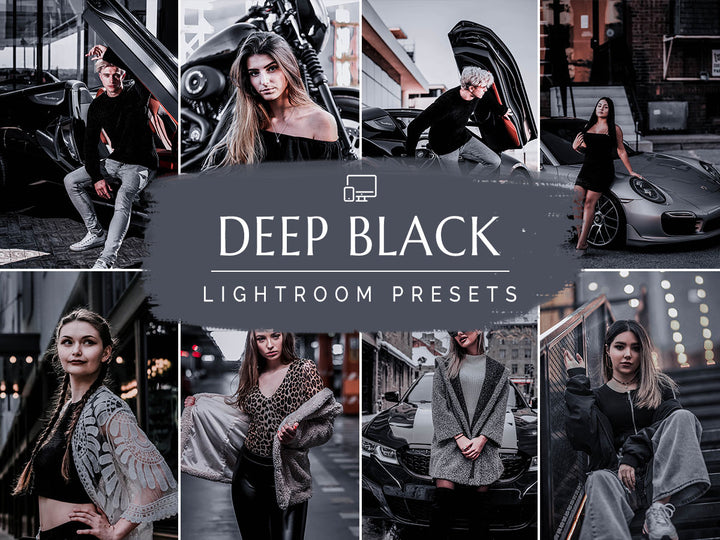 Deep Black Lightroom Presets For Mobile and Desktop