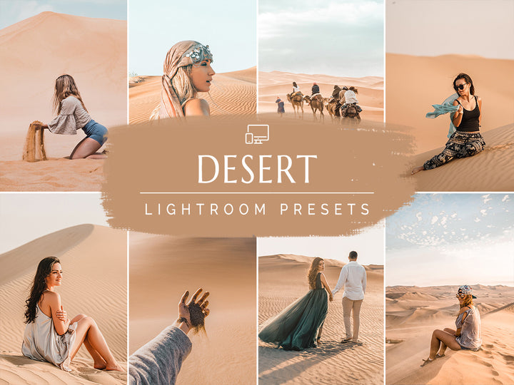 Desert Lightroom Presets for Mobile and Desktop