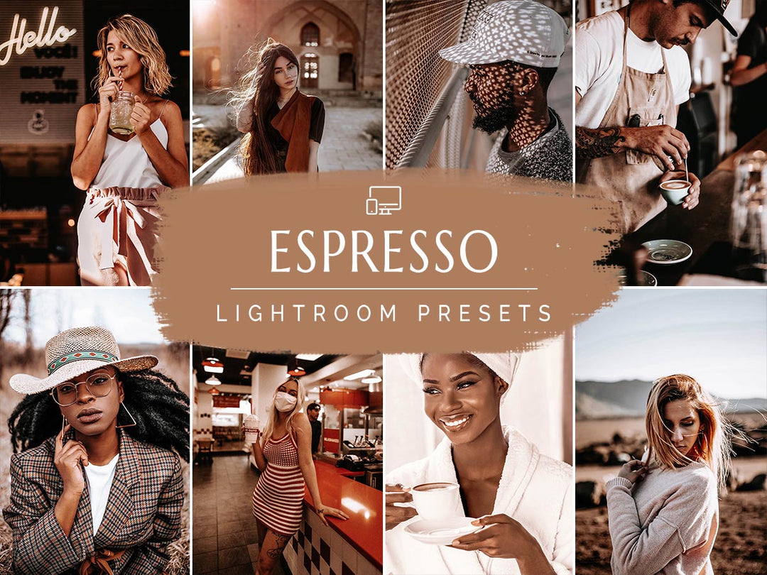 Espresso Lightroom Presets for Mobile & Desktop