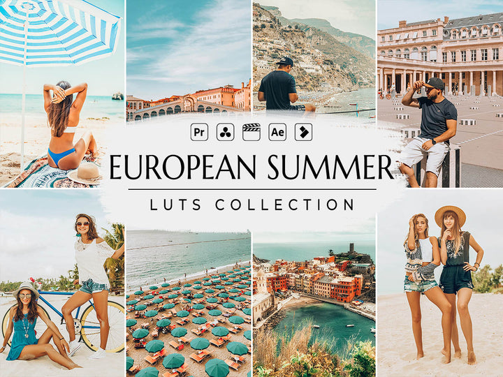European Summer Video LUTs | Pixmellow