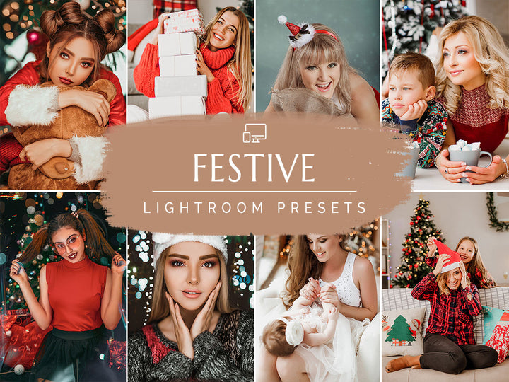 Festive Lightroom Mobile and Desktop Presets