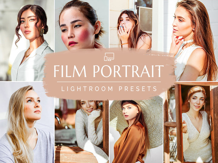 Film Portrait Lightroom Presets For Mobile and Desktop