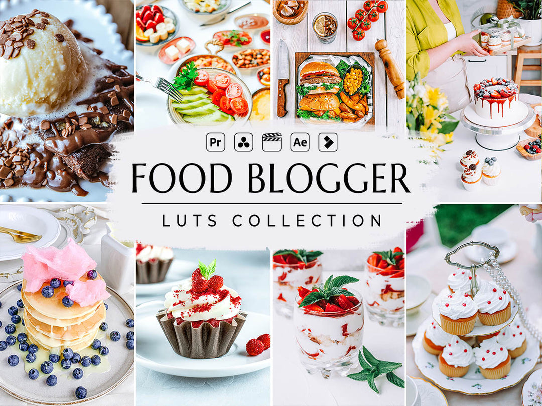 Food Blogger Video LUTs