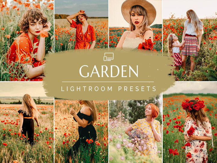 Garden Lightroom Mobile and Desktop Presets