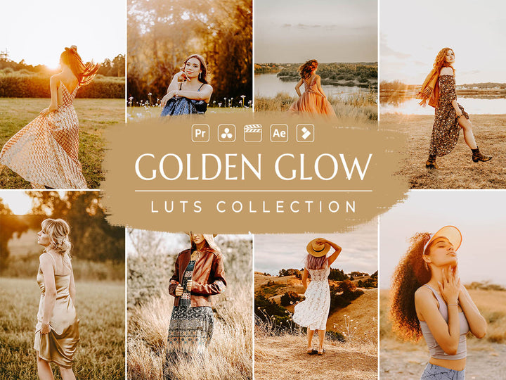 Golden Glow Video LUTs | Pixmellow