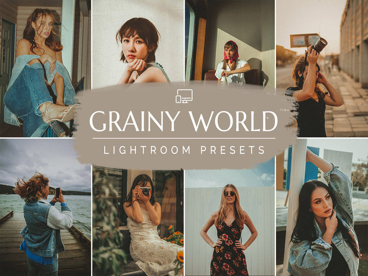 Grainy World Lightroom Presets for Mobile and Desktop