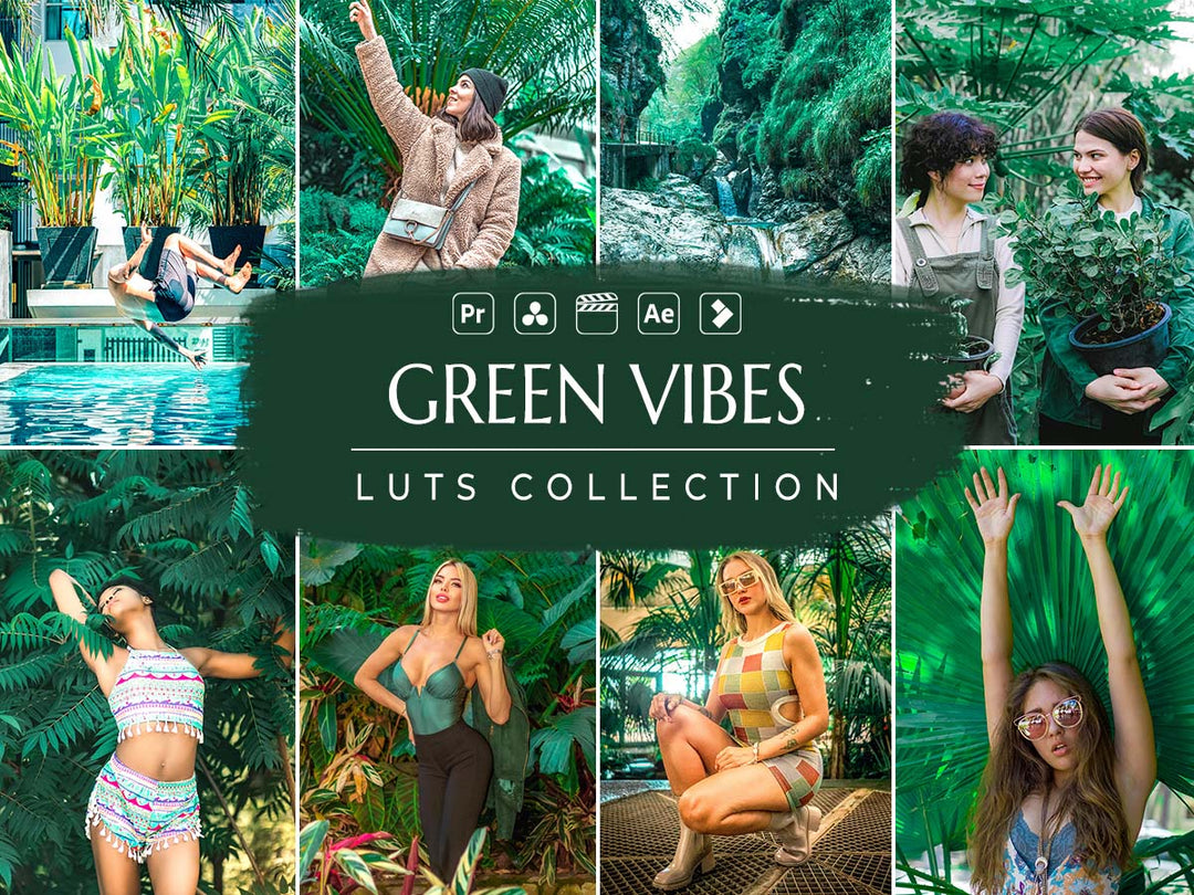 Green Vibes Video LUTs