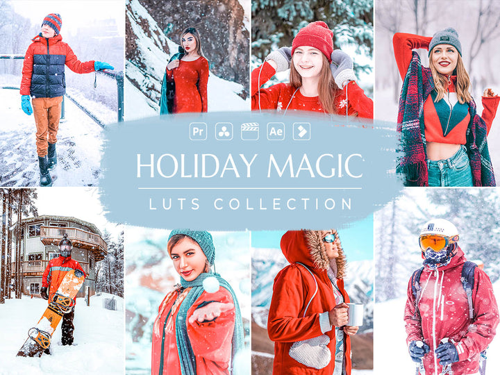 Holiday Magic Video LUTs | Pixmellow