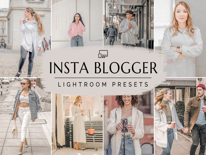 Insta Blogger Lightroom Mobile and Desktop Presets