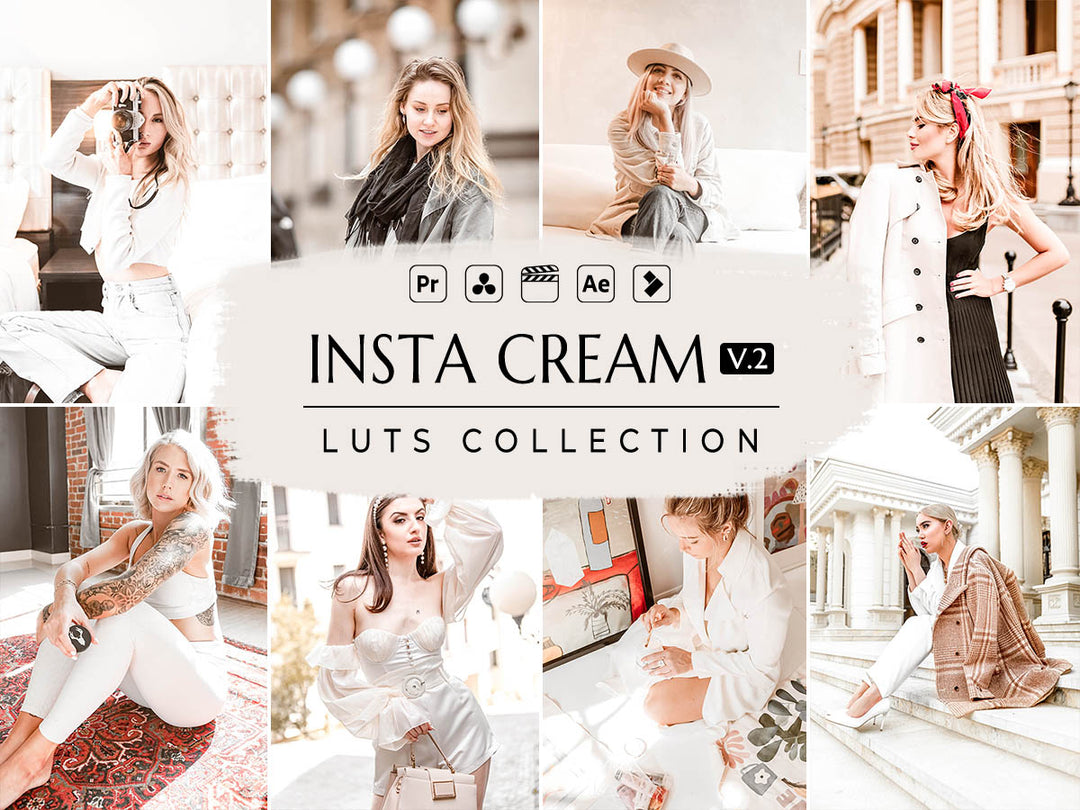 Insta Cream Vol. 2 Video LUTs | Pixmellow