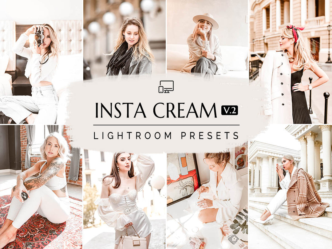 Insta Cream Vol. 2 Lightroom Presets for Mobile and Desktop